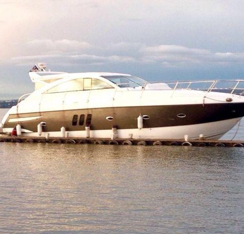 Cota 1/4 Lancha Cimitarra 500 HT 2x Volvo D6 Diesel Ano 2010